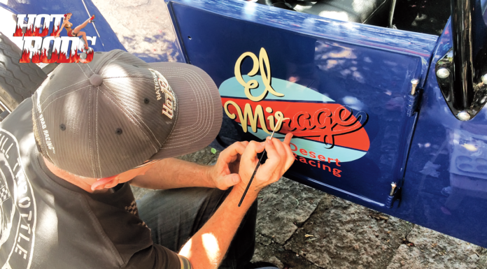 Projeto Hot Rods: Pintstripping